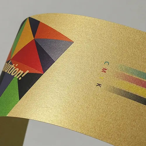 Stardream Gold Business Cards RedPrinting.com