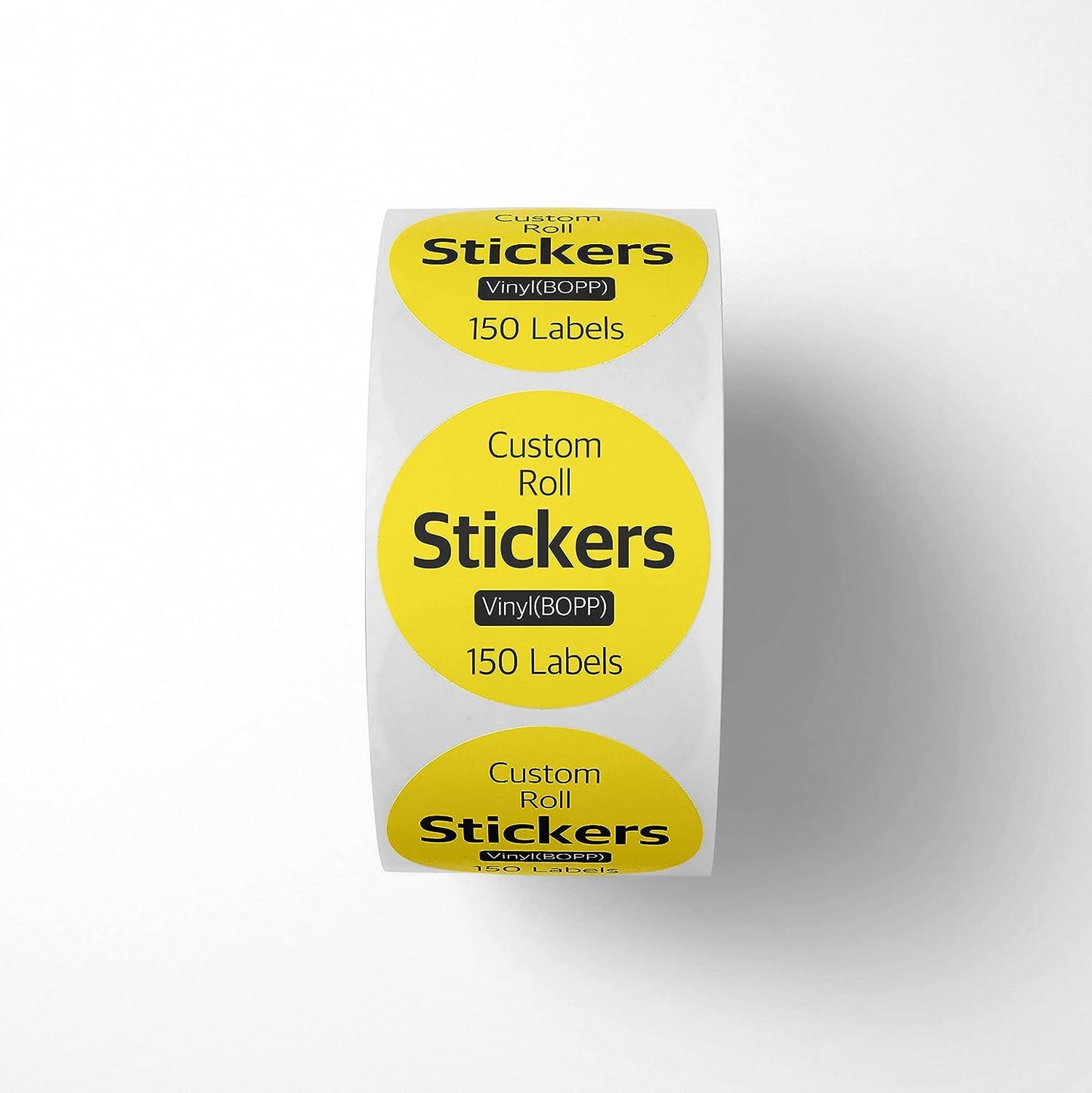 Custom BOPP Vinyl Paper Roll Labels. Any Shape and Any Size - RedPrinting.com