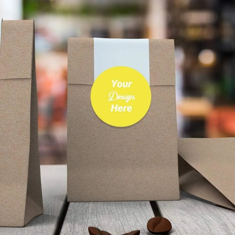 Glossy Paper stickers on sheets. Any Size and Any Shape - RedPrinting.com