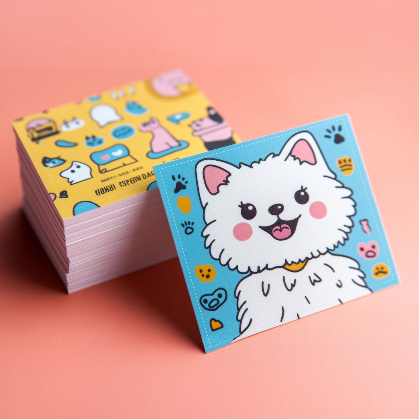 Custom Paper Kiss cut Stickers – Individually Cut | Logo, QR Code & Brand Designs RedPrinting.com