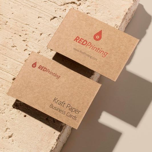 Eco Kraft Business Cards.