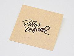 Eco Kraft Paper Round Stickers.