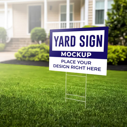 Custom Yard Signs – Full Color, Multiple Shapes & Sizes RedPrinting.com