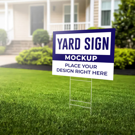 Custom Yard Signs – Full Color, Multiple Shapes & Sizes RedPrinting.com