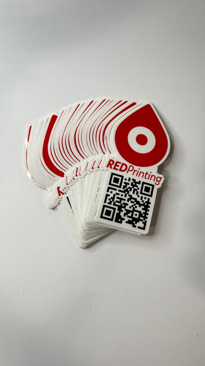 QR Code Stickers RedPrinting.com