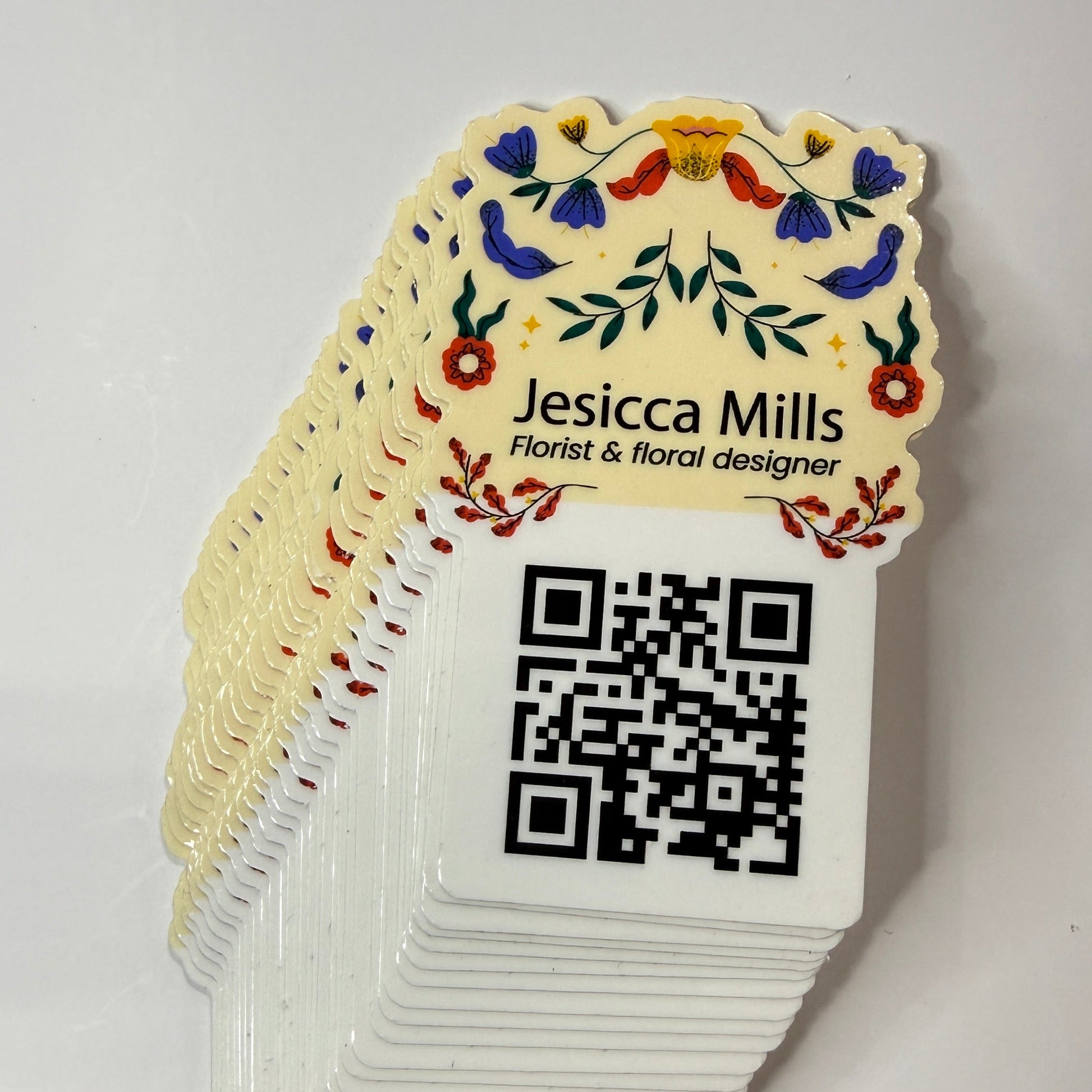 QR Code Stickers RedPrinting.com