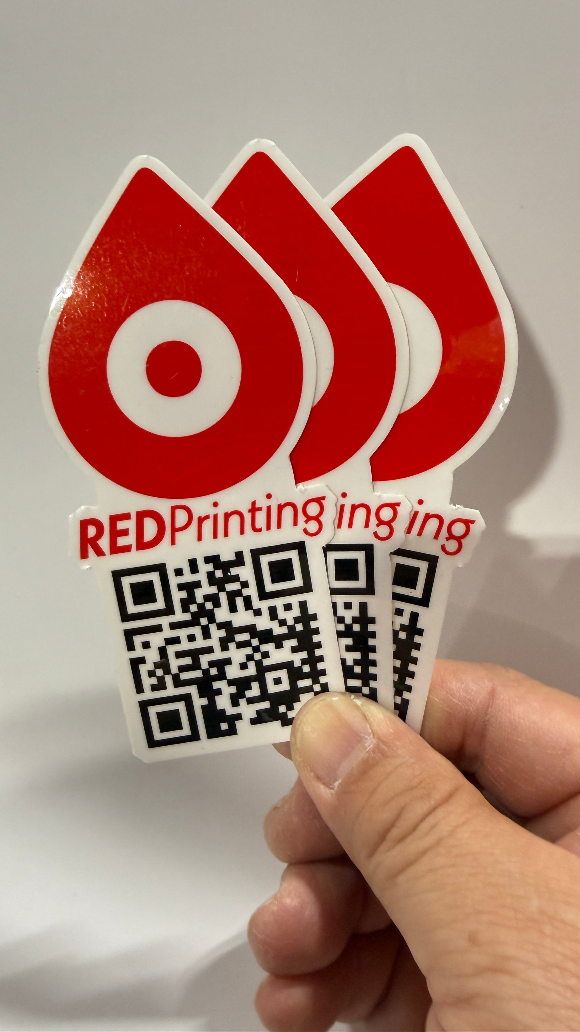 QR Code Stickers RedPrinting.com