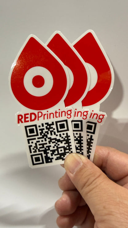 QR Code Stickers RedPrinting.com