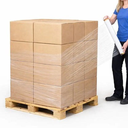 Pallet Stretch Wrap Film 4 rolls 20in x 1000ft 80Gauge RedPrinting.com