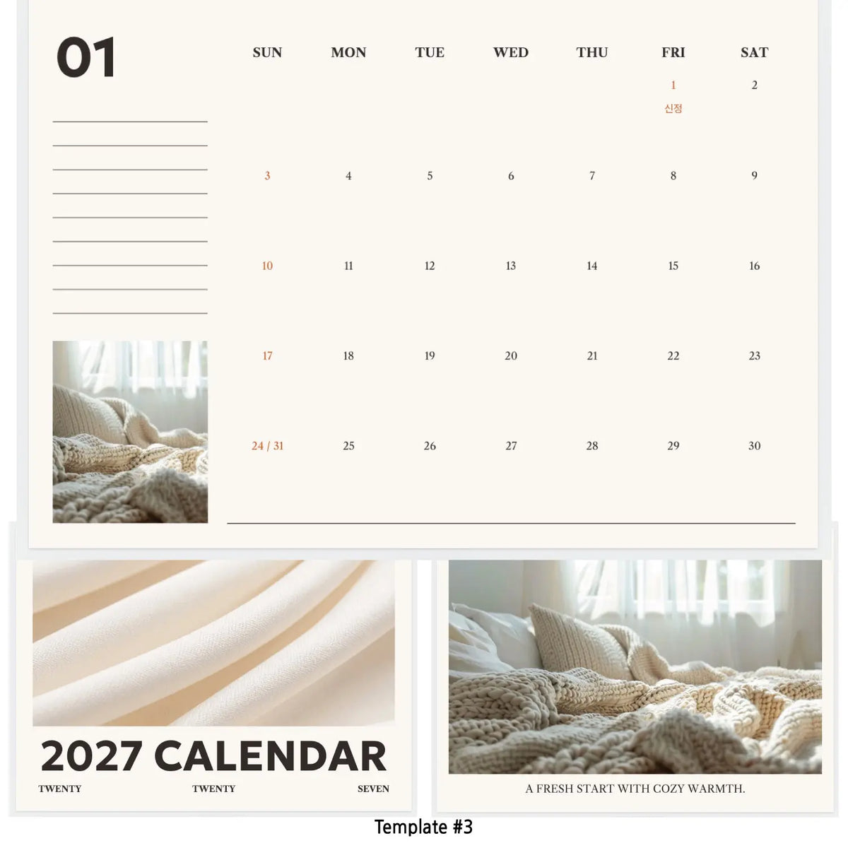 Custom Desk Calendar Printing