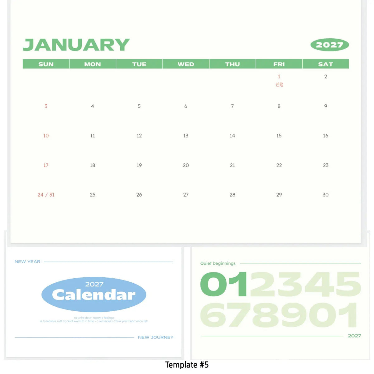 Custom Desk Calendar Printing