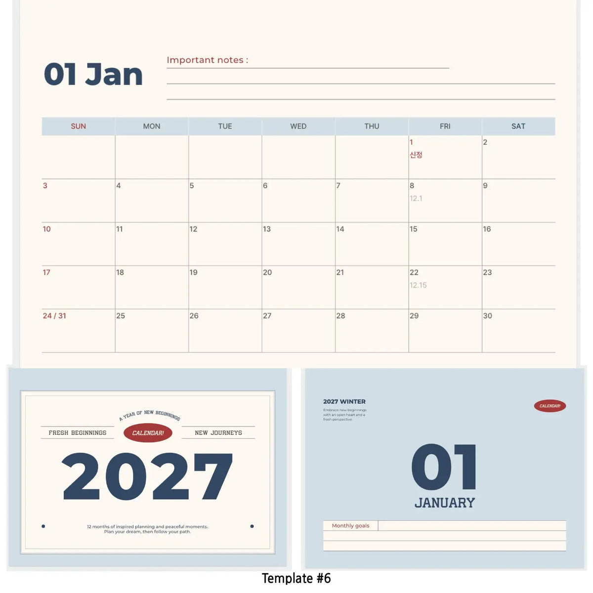 Custom Desk Calendar Printing