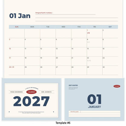 Custom Desk Calendar Printing