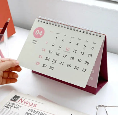 Calendar with a Triangular Stand Holder - RedPrinting.com