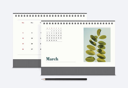 Calendar with a Triangular Stand Holder - RedPrinting.com