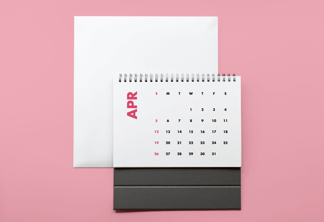 Calendar with a Triangular Stand Holder - RedPrinting.com
