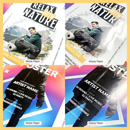 Custom Posters – Photo Quality Printing Premium Glossy or Matte Paper RedPrinting.com