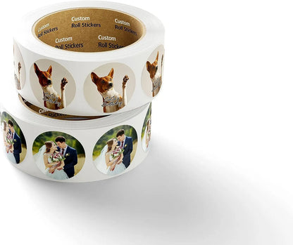 Custom Gloss Paper Roll Labels. Any Shape, Any size - RedPrinting.com