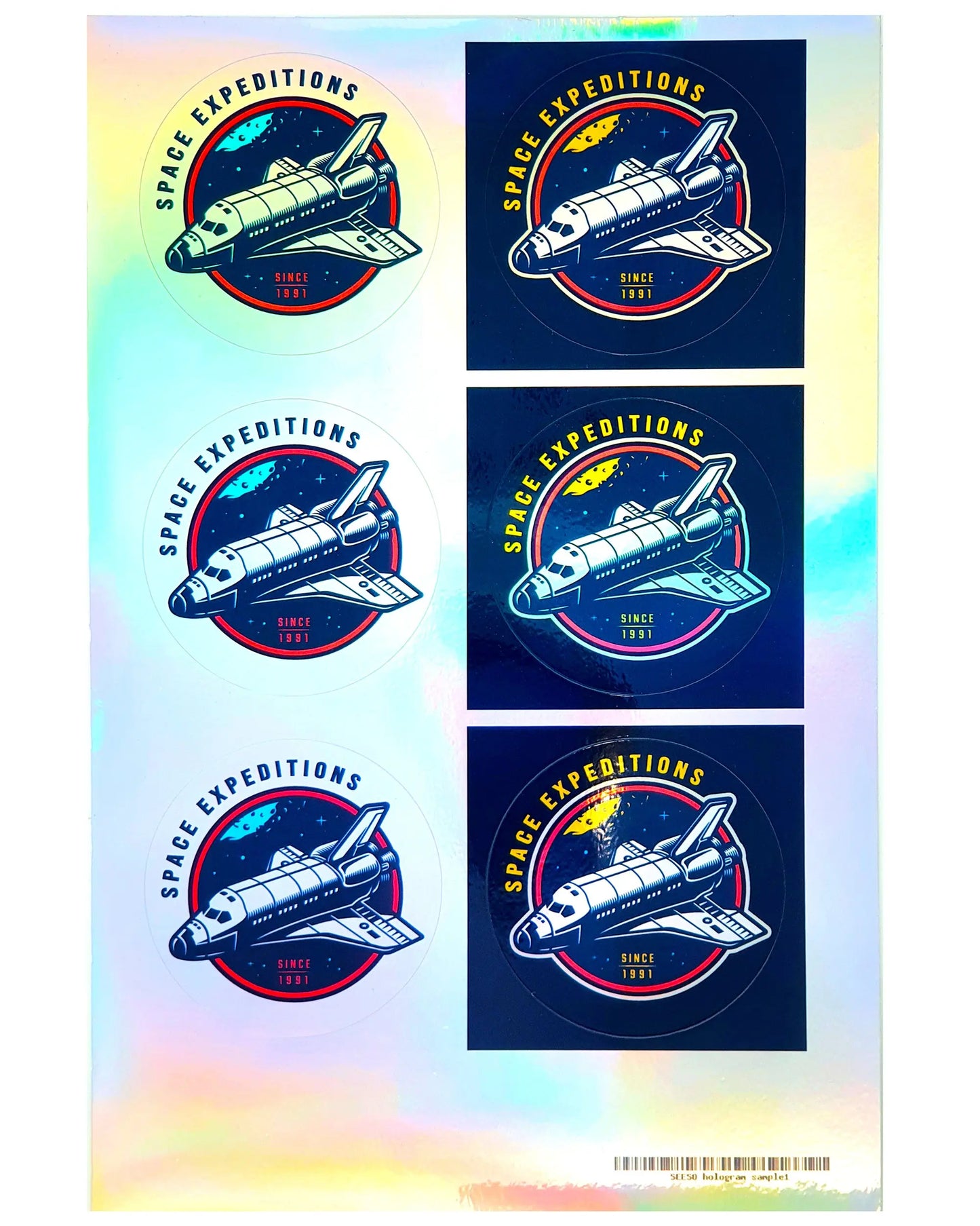 hologram Stickers RedPrinting.com