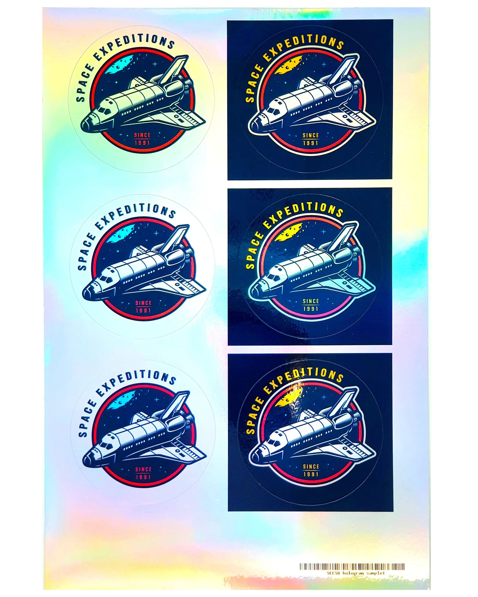 hologram Stickers RedPrinting.com