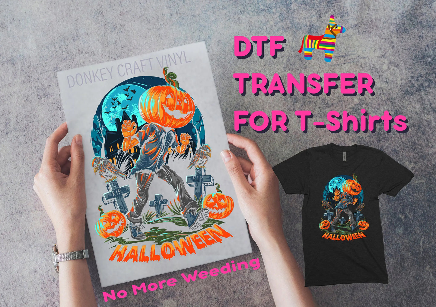 Premium DTF Transfer – Free Print with Shipping Only | Epson G6070 | 35” x 24” (1 Sheet) RedPrinting.com
