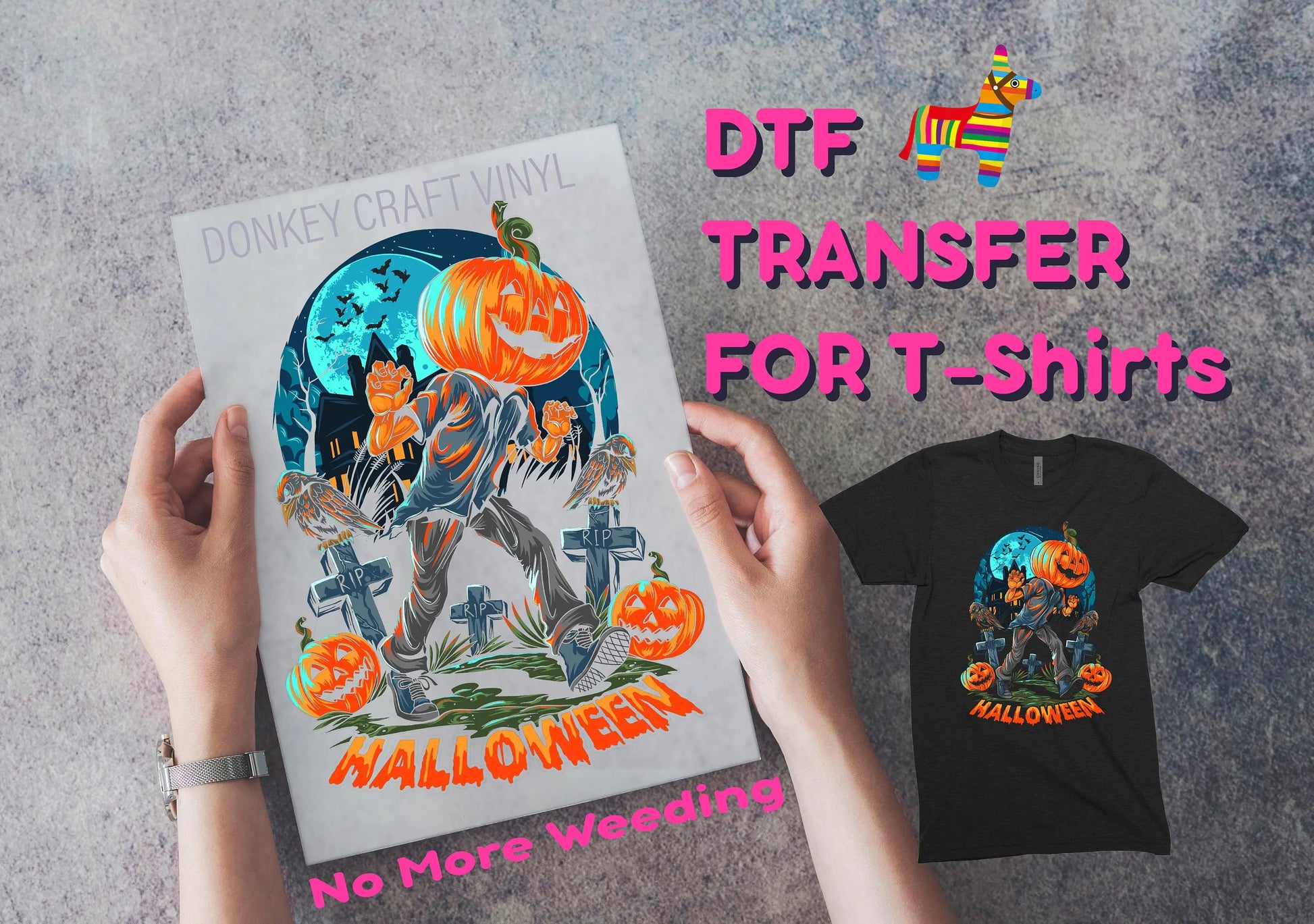 Premium DTF Transfer – Free Print with Shipping Only | Epson G6070 | 35” x 24” (1 Sheet) RedPrinting.com