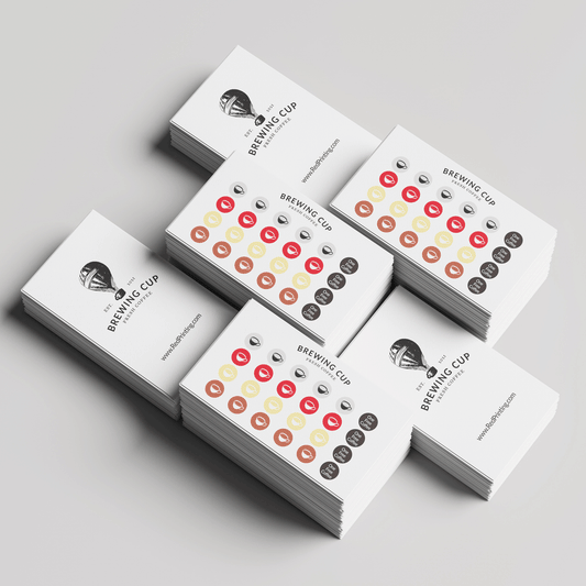 Custom Loyalty Cards – Premium Matte Reward Cards | Double-Sided Business Card Size