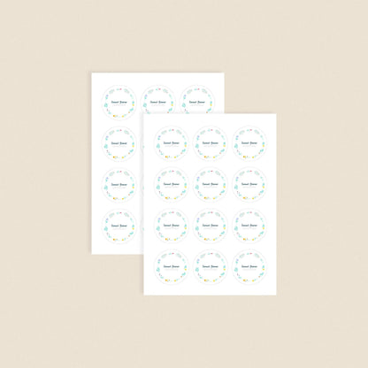 Matte Paper stickers on sheets. Any Size and Any Shape - RedPrinting.com