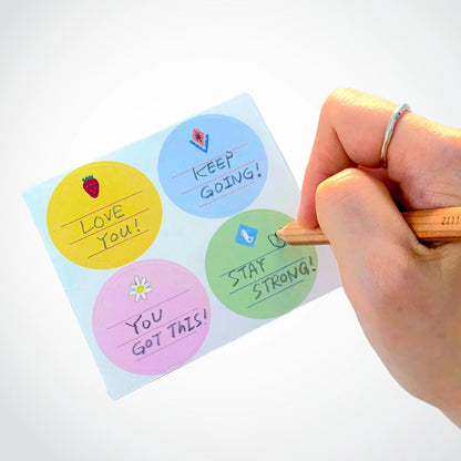 Matte Paper stickers on sheets. Any Size and Any Shape RedPrinting.com