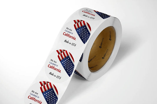 Custom Transparent Roll Labels – Clear PVC & BOPP Labels RedPrinting