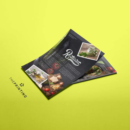 8.5" X 11" Premium Glossy Paper Flyers 100lb.