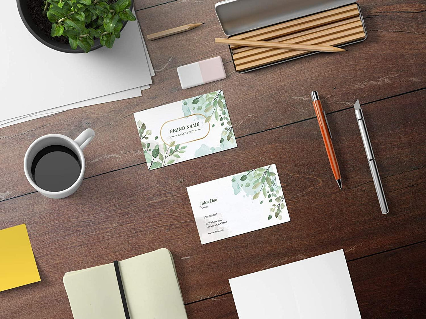 Create your Business Card with our Templates.
