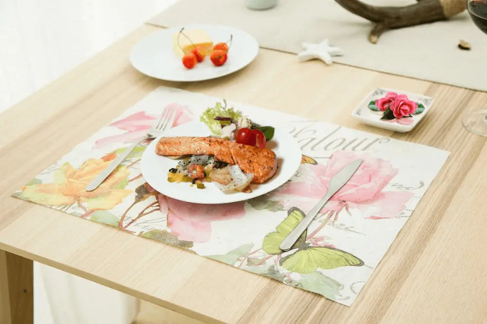 Custom Paper Table Mat Custom Color Table Paper Mat - Premium Matte Paper 80gsm ...