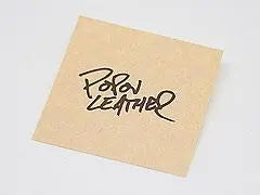 Eco Kraft Paper Round Stickers.